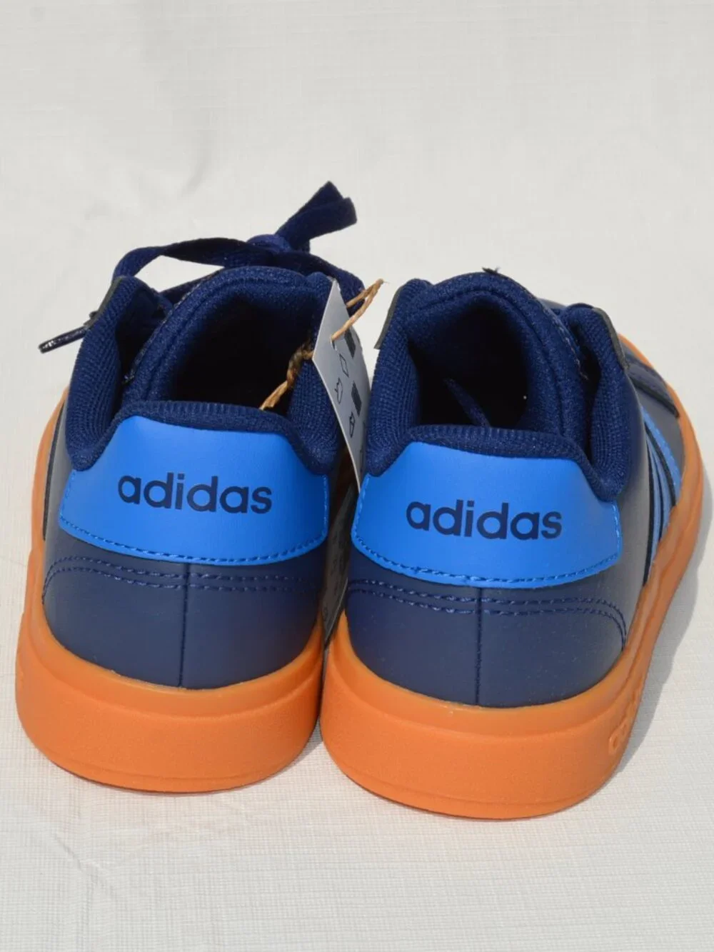 Adidas Grand Court Lifestyle Tennis Lace-Up Shoes Size 3 (New)